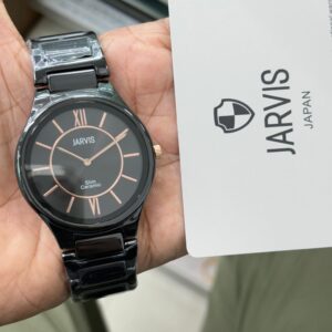 Jarvis Original Ceramic Slim Watch 40mm Stainless Steel Luxury Men's Watch