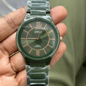 Jarvis Original Ceramic Slim Watch 40mm Stainless Steel Luxury Men's Watch