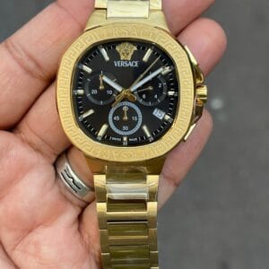 Versace Greca Premium Chronograph Watch 40MM Unisex