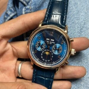 Patek Philippe Grand Complications Annual Calendar Automatic Open Back Watch