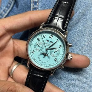 Patek Philippe Grand Complications Annual Calendar Automatic Open Back Watch