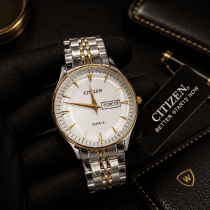 Citizen OG Authentic Quality Quartz Day Date Men's Watch