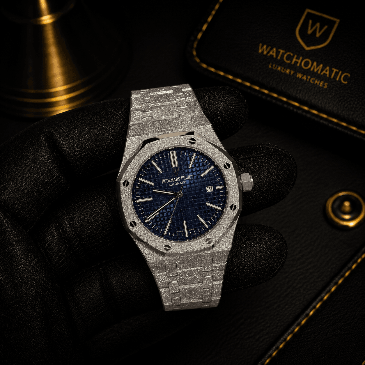 Audemars Piguet Royal Oak Frosted Japan Quartz Limited Edition Premium Watch for Men