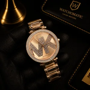 WATCHOMATIC LUXURY BLACK & GOLD THEME (MANDATORY) Use a premium luxury Swiss watch boutique aesthetic matching the WATCHOMATIC website theme. Background: • Deep matte black genuine leather surface • Soft black luxury leather accessories • Subtle premium gold accents only (10–15%) • Elegant gold stitching • Luxury black & gold desk setup • Minimal composition • No distracting props • No bright colors • No excessive gold objects Lighting: • Soft cinematic studio lighting • Luxury showroom lighting • HDR reflections • High contrast with deep blacks • Warm premium gold rim lighting • Natural metal reflections • Premium luxury shadows Mood: • Rolex / Rado / Omega boutique style • High-end Swiss luxury advertisement • Expensive premium atmosphere • Elegant, clean and minimal • Black should dominate the frame (approximately 85–90%) • Gold should be subtle (approximately 10–15%) • aspact ratio 1.1 CRITICAL: This theme applies ONLY to the glove, background, environment and lighting. DO NOT modify, regenerate, redesign, enhance, replace or recreate ANY part of the watch. The watch must remain 100% pixel-identical to the original photograph. Only the background, glove and studio environment should match the WATCHOMATIC luxury black & gold theme.