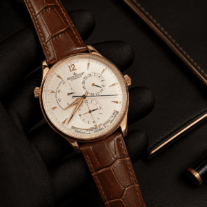 Jaeger-LeCoultre Master Geographic Rose Gold Automatic Watch