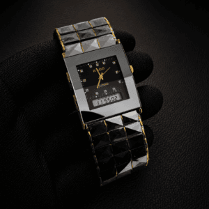 Rado Jubile Ceramic Diamond Digital Analog Quartz Men's Watch