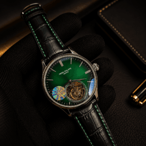Patek Philippe Complications Flying Tourbillon Automatic Silver Luxury Watch