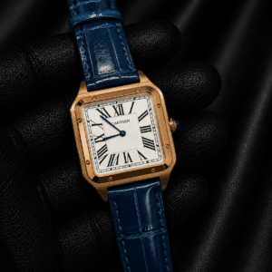 Cartier Santos-Dumont Men's Leather Strap Japan Movement Watch