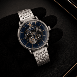 Emporio Armani Meccanico Automatic Skeleton Watch for Men Original Authentic Miyota 21 Jewels