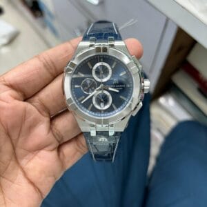 Maurice Lacroix Aikon Chronograph OG Authentic Swiss Quartz Stainless Steel Men's Watch