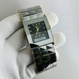 Rado Jubile Ceramic Diamond Digital Analog Quartz Men's Watch