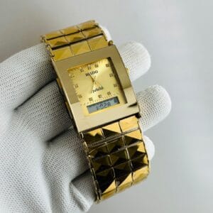 Rado Jubile Ceramic Diamond Digital Analog Quartz Men's Watch