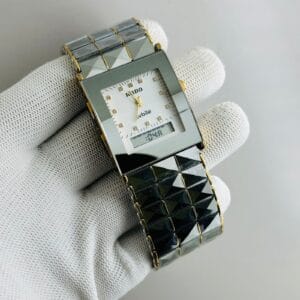 Rado Jubile Ceramic Diamond Digital Analog Quartz Men's Watch