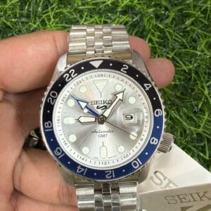 Seiko 5 Sports GMT Automatic Jubilee Strap Japan Quality Men's Watch