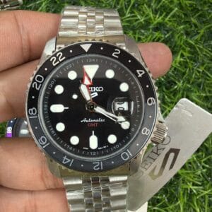 Seiko 5 Sports GMT Automatic Jubilee Strap Japan Quality Men's Watch