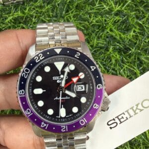 Seiko 5 Sports GMT Automatic Jubilee Strap Japan Quality Men's Watch