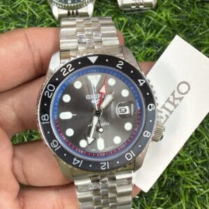 Seiko 5 Sports GMT Automatic Jubilee Strap Japan Quality Men's Watch