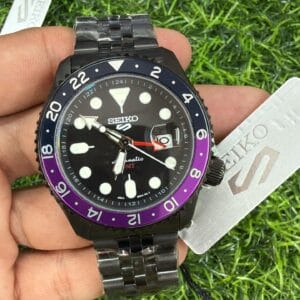 Seiko 5 Sports GMT Automatic Jubilee Strap Japan Quality Men's Watch