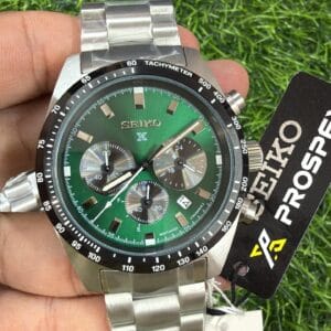 Seiko Prospex Chronograph Japan Movement Stainless Steel Men's Watch