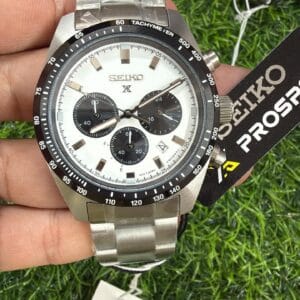 Seiko Prospex Chronograph Japan Movement Stainless Steel Men's Watch