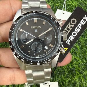 Seiko Prospex Chronograph Japan Movement Stainless Steel Men's Watch