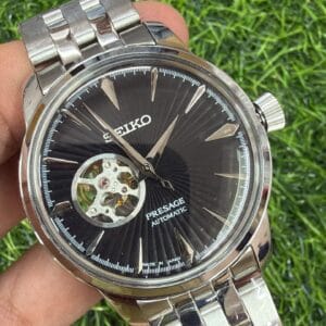 Seiko Presage Open Heart Automatic All Steel Japan Quality Men's Watch