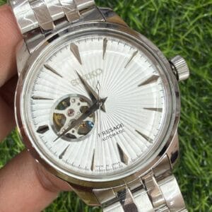 Seiko Presage Open Heart Automatic All Steel Japan Quality Men's Watch