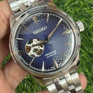 Seiko Presage Open Heart Automatic All Steel Japan Quality Men's Watch