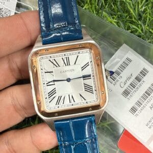 Cartier Santos-Dumont Men's Leather Strap Japan Movement Watch