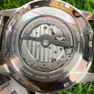 Emporio Armani Meccanico Automatic Skeleton Watch Original Authentic Miyota Automatic Stainless Steel