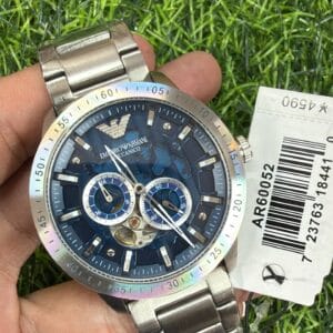 Emporio Armani Meccanico Automatic Skeleton Watch Original Authentic Miyota Automatic Stainless Steel