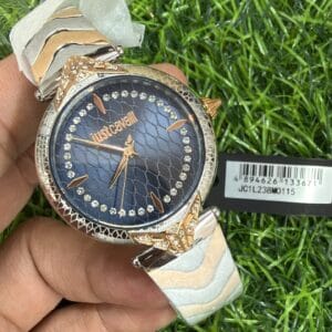 Just Cavalli Women's Watch Original Unregistered Crystal Dial Stainless Steel Bracelet
