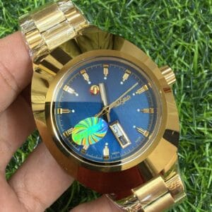 RADO DIASTAR Automatic Sapphire Glass Stainless Steel Men's Watch with Green Black Blue Silver and White Dial Premium Luxury Finish