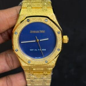 Audemars Piguet Royal Oak 1017 ALYX 9SM Frosted Japan Quartz Premium Sapphire Glass Stainless Steel Watch for Men