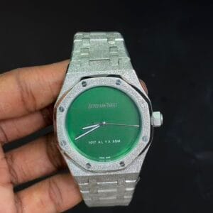Audemars Piguet Royal Oak 1017 ALYX 9SM Frosted Japan Quartz Premium Sapphire Glass Stainless Steel Watch for Men