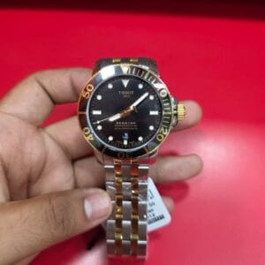 Tissot Seastar Powermatic 80 OG Authentic Quality Automatic Men's Watch with Sapphire Glass and Stainless Steel Bracelet