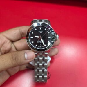 Tissot Seastar Powermatic 80 OG Authentic Quality Automatic Men's Watch with Sapphire Glass and Stainless Steel Bracelet