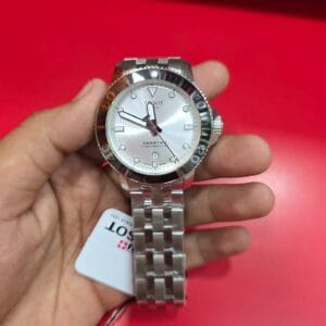 Tissot Seastar Powermatic 80 OG Authentic Quality Automatic Men's Watch with Sapphire Glass and Stainless Steel Bracelet