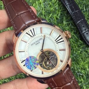 Patek Philippe Flying Tourbillon Automatic Rose Gold Luxury Watch