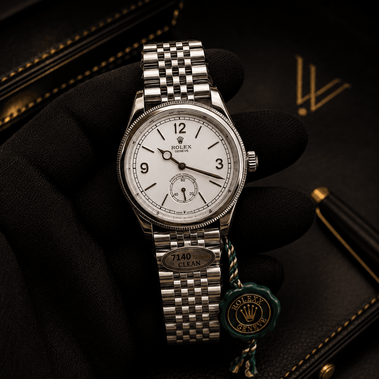 Rolex 1908 Semi ETA Automatic Sapphire Glass Men's Watch