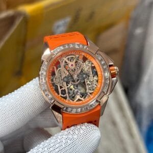 Jacob & Co. Ram Janmabhoomi Automatic Diamond Bezel Watch