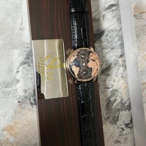 Jacob & Co. The World Is Yours Dual Time Zone Semi ETA Automatic Men's Watch Collection