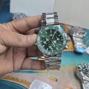 Oris Aquis Depth Gauge Chronograph Quartz Watch with Sapphire Glass