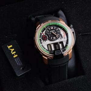 HYT H1 Hydro Mechanical Timepiece DLC Edition Ref 148-DL-21-RF-RU