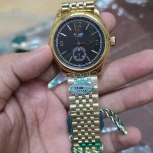 Rolex Perpetual 1908 Semi ETA Automatic premium gold-tone watch