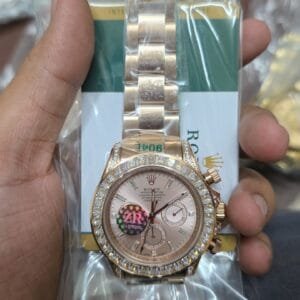 Rolex Cosmograph Daytona Automatic Watch premium diamond bezel