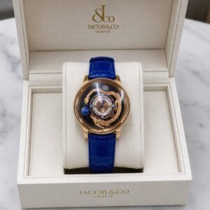Jacob & Co Pindu Design Astronomia Dragon Luxury Quartz Men's Watch