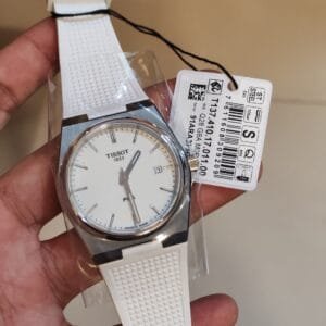 Tissot PRX 40mm Ref T137 410 17 011 00 white dial Swiss Quartz