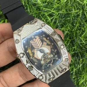 Richard Mille RM 07-01 Women Watch Diamond Studded Semi ETA Automatic