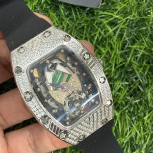 Richard Mille RM 07-01 Women Watch Diamond Studded Semi ETA Automatic